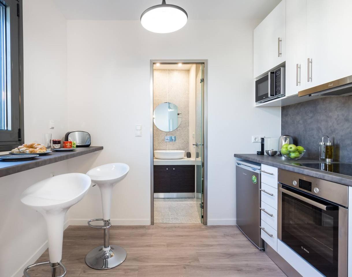 Ferienwohnung Syntagma Modern New Flat, Large Balcony With View Athen Exterior foto