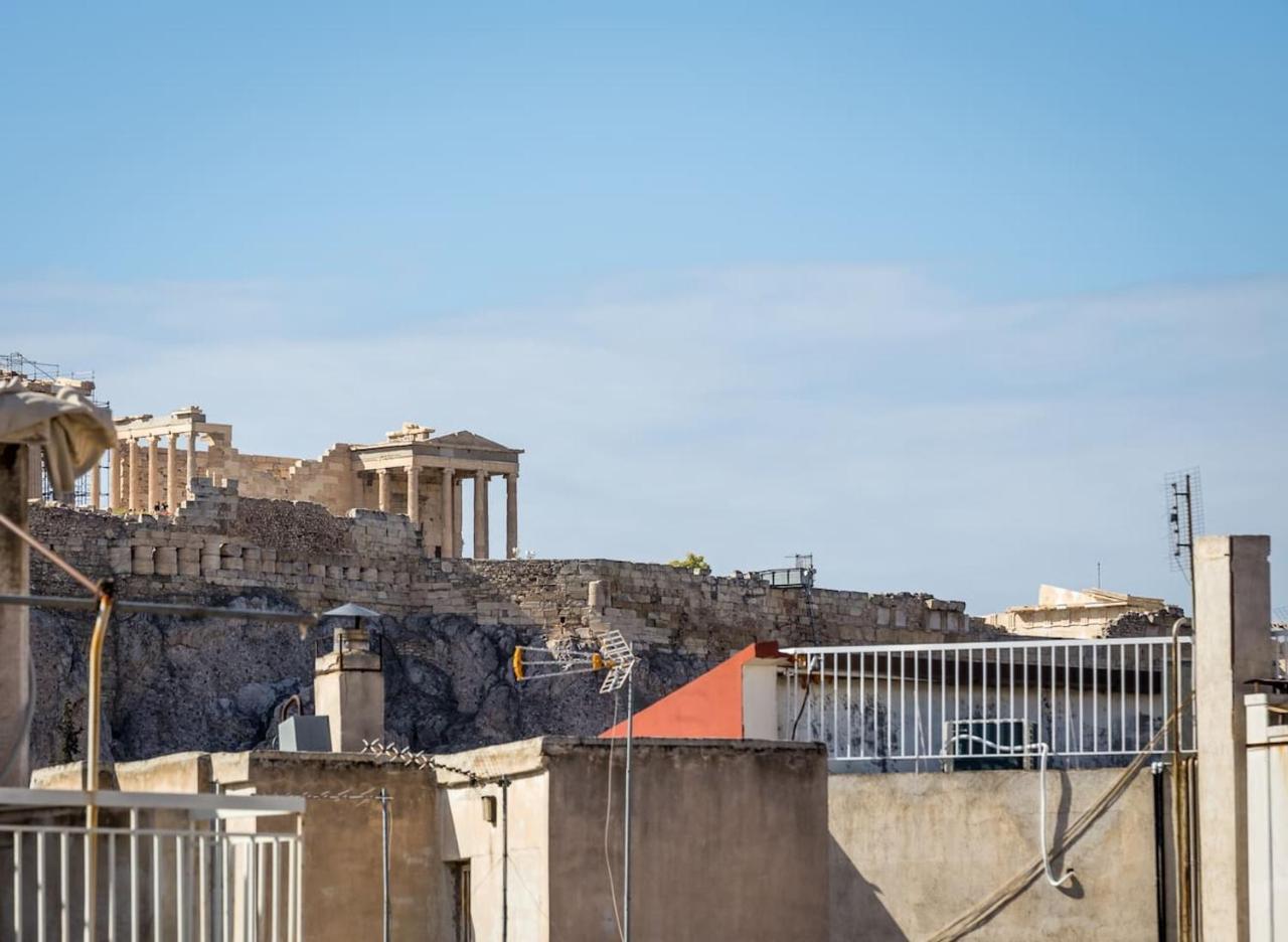 Ferienwohnung Syntagma Modern New Flat, Large Balcony With View Athen Exterior foto
