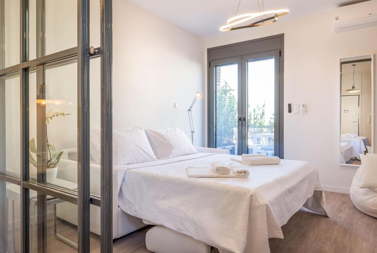 Ferienwohnung Syntagma Modern New Flat, Large Balcony With View Athen Exterior foto